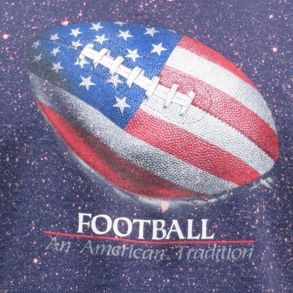 American Tradition Football Vintage Bleach Tee XL - Picture 2 of 5